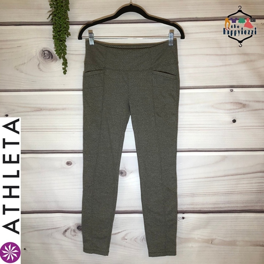 Athleta Criss Cross High Waisted Metro Leggging MP